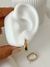 argollas bombe 1,5cm acero blanco