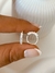piercing argolla cubic plata 925 - unidad - comprar online