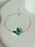 pulsera cristal mariposa - comprar online