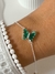 pulsera cristal mariposa
