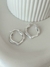 Argollas infladas lisas 2,2cm - comprar online