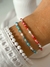 Pulsera canutillos, mostacillas y cristal de roca - comprar online