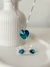 conjunto swarovski azul - Athenea Joyas