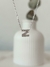 Collar inicial 1cm Z micropave - comprar online
