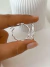 Argollas dobles torzadas 2,5cm en internet