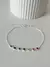 Imagen de Pulsera cristal multicolor / 7 chakras
