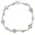 Pulsera Swarovski biconos y bolitas en internet