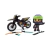 PINYPON ACTION NINJA EN MOTO - Pericleta Juguetería