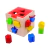 CUBO DE ENCASTRE FORMAS MADERA 13 PIEZAS TOOKY TOY - comprar online