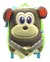 Imagen de Mochilas Carro Jardin 12litros Funny Land Cresko Animalitos divertidos