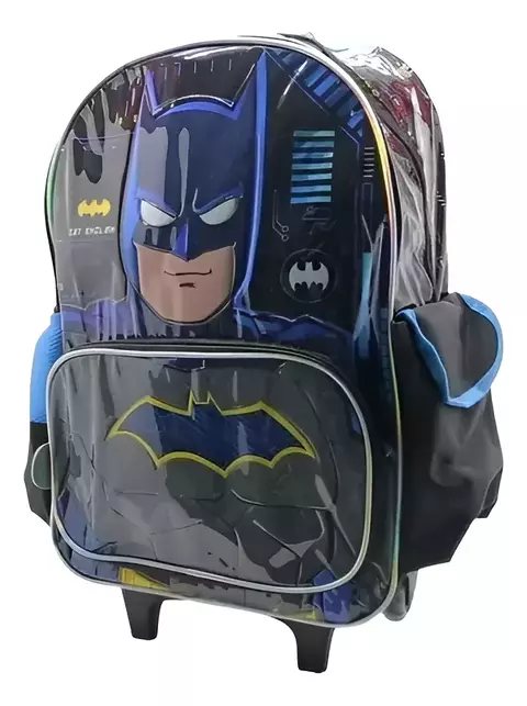 COMBO Mochila Carro 18lts Batman Cresko Lj306 + Cartuchera - comprar online