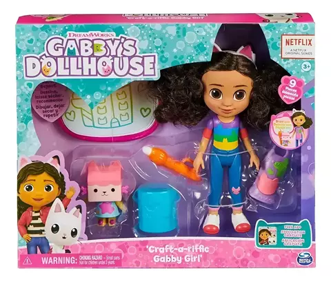 Gabbys Dollhouse Muñeca Dibuja Craft-a-riffic 36217