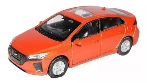 VEHICULO HYUNDAI LONIQ PULL BACK 1:34 WELLY - comprar online