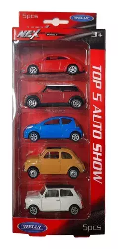 VEHICULOS X5 SERIE AUTO SHOW 1:64 WELLY - comprar online