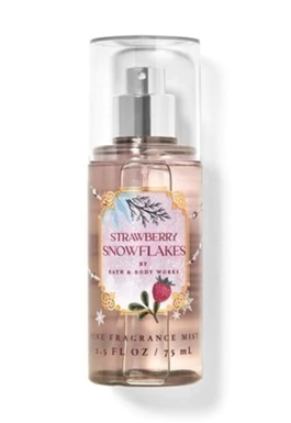 Miniatura Body Splash Strawberry Snowflakes – Bath & Body Works - comprar online