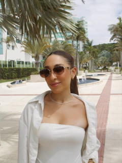 Imagem do Óculo de Sol Madrid Gold Marrom