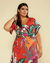 Vestido Plus Size Longo Estampado - loja online