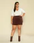 Blusa Plus Size Em Viscolycra Com Decote V - loja online