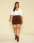 Blusa Plus Size Em Viscolycra Com Decote V - comprar online