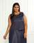 Cropped Plus Size Couro Fake na internet