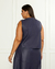 Cropped Plus Size Couro Fake - loja online