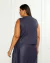 Cropped Plus Size Couro Fake - loja online