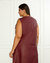 Cropped Plus Size Couro Fake - comprar online