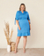 Vestido Plus Size Em Viscolycra Com Babados - loja online