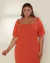 Imagem do Vestido Plus Size Midi Em Viscolinho