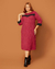 Imagem do Vestido Plus Size Midi Malha Canelada