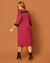 Vestido Plus Size Midi Malha Canelada na internet