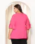 Blusa Plus Size Com Decote V E Manga 3/4 - Lenner