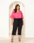 Imagem do Blusa Plus Size Com Decote V E Manga 3/4