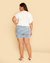 Imagem do Short Plus Size Chambray Bordado