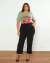 Calça Plus Size Alfaiataria Em Air Flow - comprar online