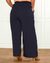 Calça Plus Size Pantalona Em Air Flow