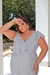Imagem do Vestido Plus Size Viscolinho Com Babado