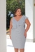 Vestido Plus Size Viscolinho Com Babado - Lenner