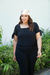 Blusa Plus Size Em Air Flow Com Detalhes De Relevo na internet