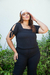 Blusa Plus Size Em Air Flow Com Detalhes De Relevo - comprar online