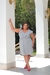 Vestido Plus Size Viscolinho Com Babado - comprar online