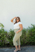 Calça Capri Plus Size Em Air Flow na internet