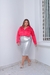 Camisa Plus Size Elegante na internet