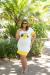 Vestido Plus Size Viscolycra Com Estampa Ilustrativa - loja online