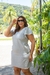 Imagem do Vestido Plus Size Em Linho Com Manga Flare