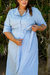 Imagem do Chemise Plus Size Em Viscolinho Com Cinto