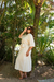 Chemise Plus Size Em Viscolinho Com Cinto - Lenner
