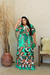 Vestido Plus Size Longo Estampado - loja online
