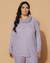 Blusa Plus Size Em Malha Tricô Gola Alta Degagê