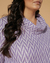 Blusa Plus Size Em Malha Tricô Gola Alta Degagê